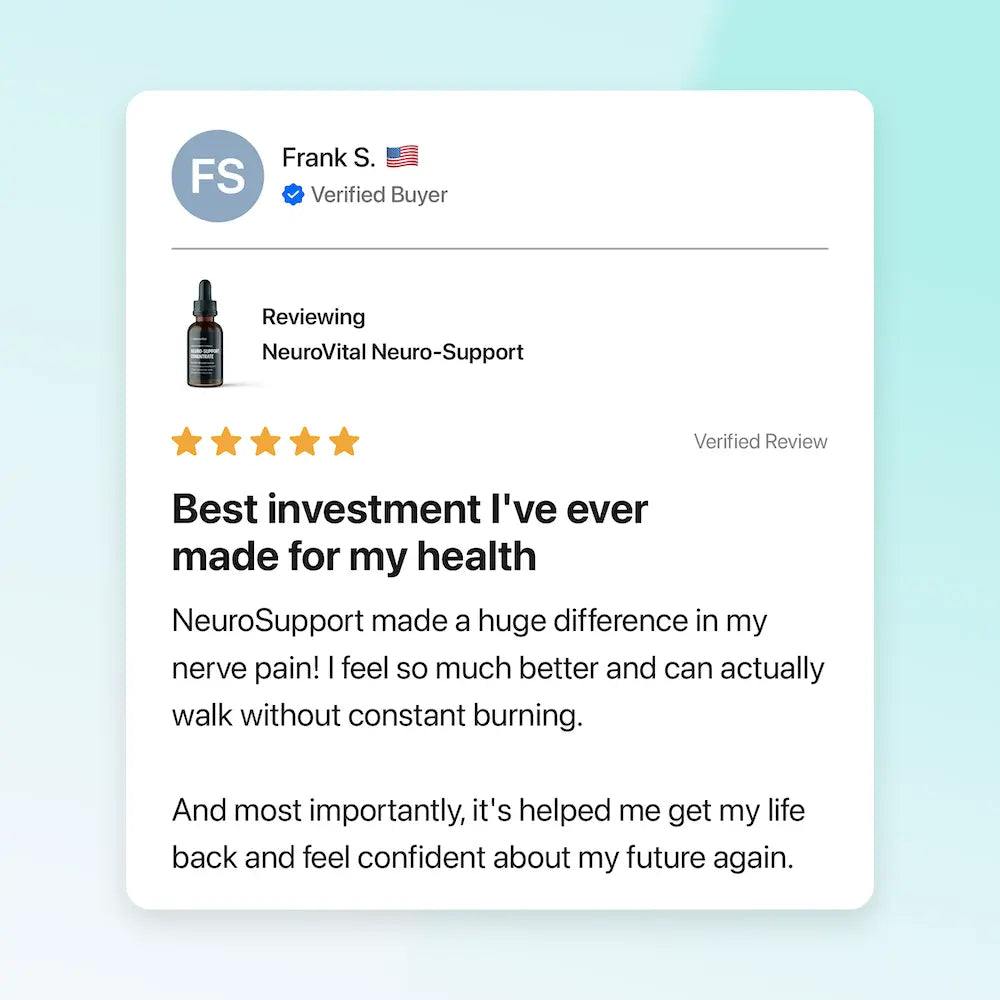 NeruoVital Neuro-Support: Restore Lost Sensation & Eliminate Nerve Pain Naturally