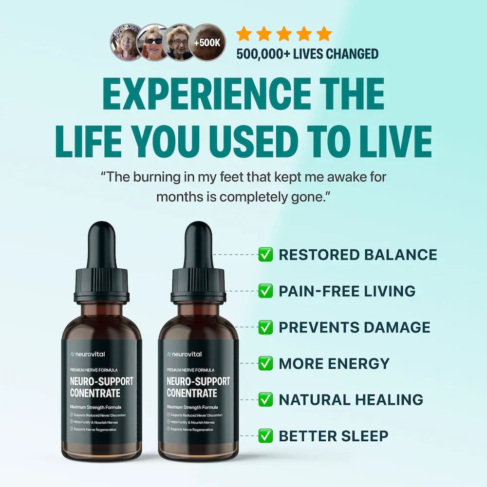 NeruoVital Neuro-Support: Restore Lost Sensation & Eliminate Nerve Pain Naturally