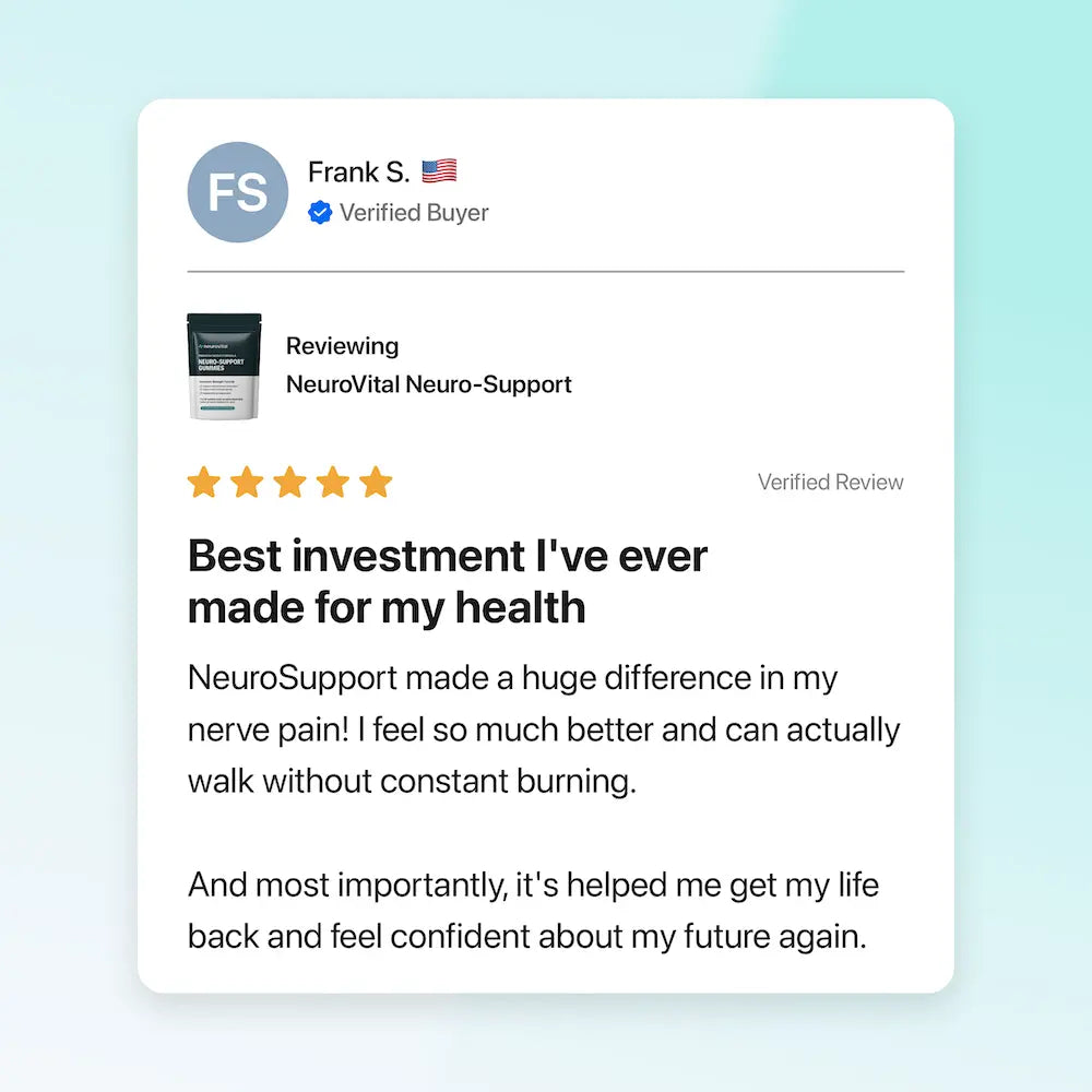 NeruoVital Neuro-Support: Restore Lost Sensation & Eliminate Nerve Pain Naturally