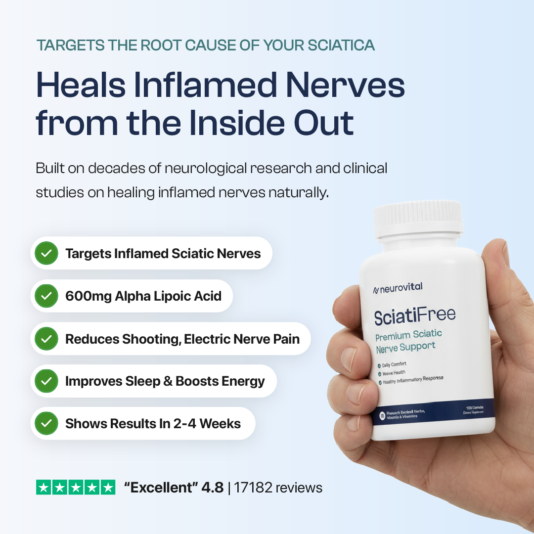 SciatiFree: Stop Shooting Pain & Reclaim Your Mobility