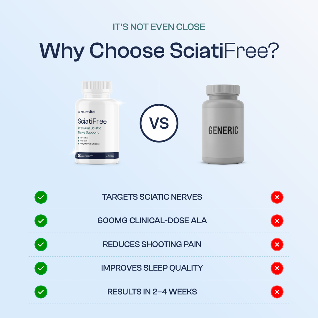 SciatiFree: Stop Shooting Pain & Reclaim Your Mobility